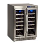 EdgeStar 36 Bottle Built-In Dual Zone French Door Wine Cooler Review