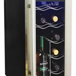 NutriChef 12 Bottle Thermoelectric Wine Cooler