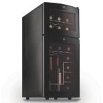 Wine Enthusiast 21-Bottle Dual-Zone Curved-Door Wine Cooler